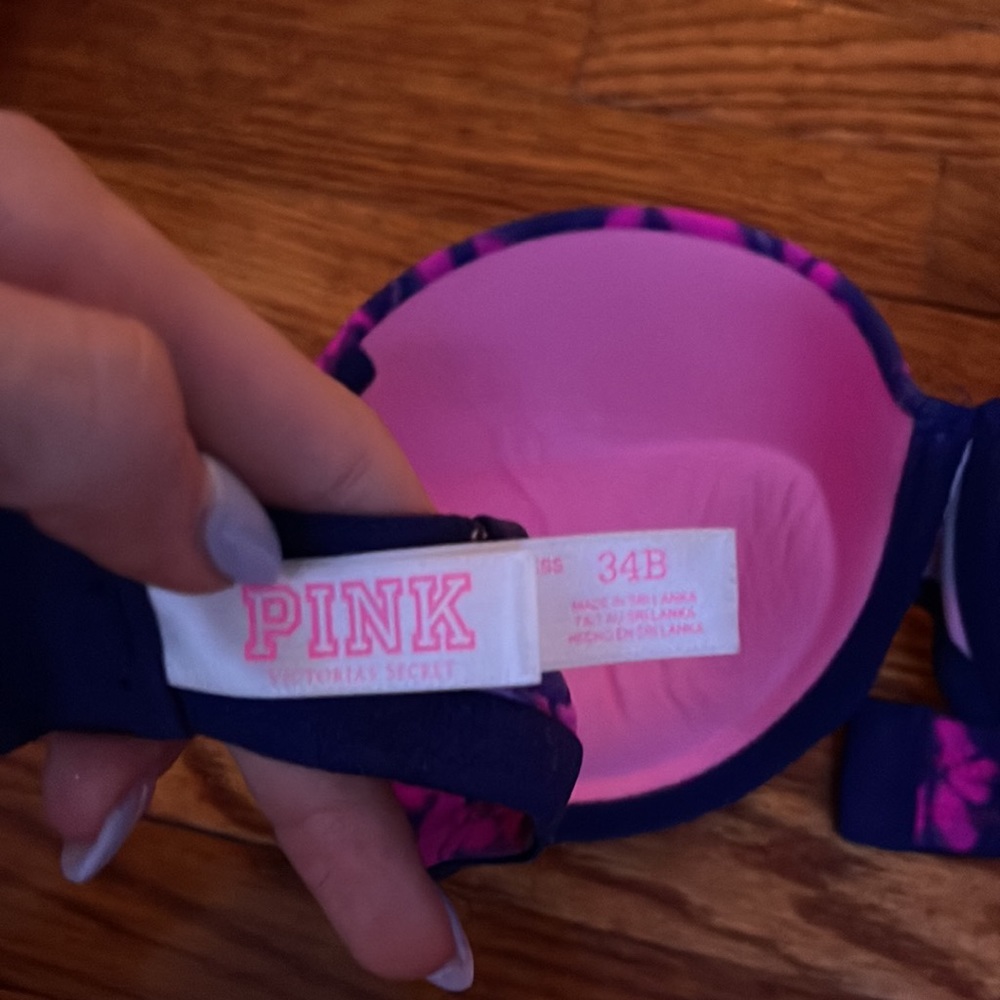 Pink strapless bra - Picture 3 of 3